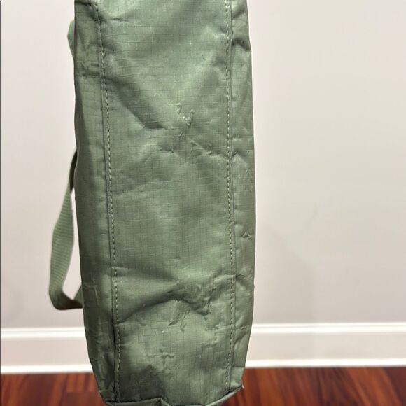 Disney Mickey Mouse Olive Green Sequined Vinyl Large Tote Bag - Picture 8 of 8